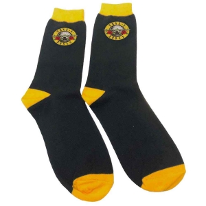 Guns N Roses - Circle Logo Uni Bl Socks (Eu 40-45) in the group MERCHANDISE / Strumpor / Heavy Metal at Bengans Skivbutik AB (5536117)