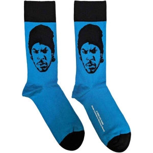 Ice Cube - Portrait Uni Blue Socks (Eu 40-45) in the group MERCHANDISE / / at Bengans Skivbutik AB (5536123)