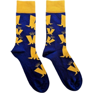 Madness - Crown & M Uni Blue Socks (Eu 40-45) in the group MERCHANDISE / / at Bengans Skivbutik AB (5536138)