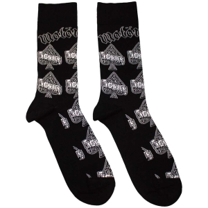 Motorhead - Ace Of Spades Uni Bl Socks (Eu 40-45) in the group MERCHANDISE / Merch / Hårdrock at Bengans Skivbutik AB (5536149)