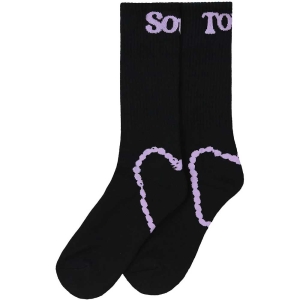 Olivia Rodrigo - Sour Uni Bl Socks (Onesize) in the group MERCHANDISE / Merch / Pop-Rock at Bengans Skivbutik AB (5536163)