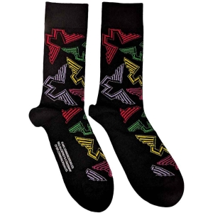 Paul Mccartney - Wings Logos Uni Bl Socks (Eu 40-45) in the group MERCHANDISE / / at Bengans Skivbutik AB (5536169)