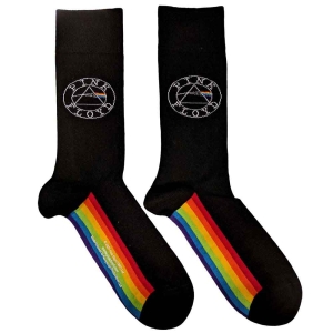 Pink Floyd - Spectrum Sole Uni Bl Socks (Eu 40-45) in the group MERCHANDISE / / at Bengans Skivbutik AB (5536171)
