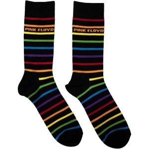 Pink Floyd - Wide Stripes Uni Bl Socks (Eu 39-45) in the group MERCHANDISE / / at Bengans Skivbutik AB (5536175)