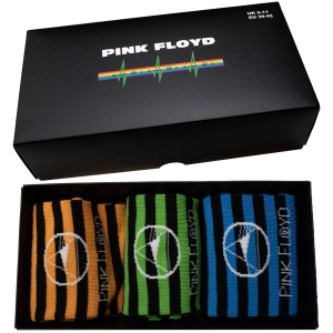 Pink Floyd - Mono Prism Uni 3-Pack Socks  (Eu 39-45) in the group MERCHANDISE / Merch / Pop-Rock at Bengans Skivbutik AB (5536177)