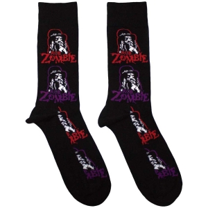 Rob Zombie - Multicolour Repeats Bl Socks (Eu 40-45) in the group MERCHANDISE / Merch / Hårdrock at Bengans Skivbutik AB (5536185)