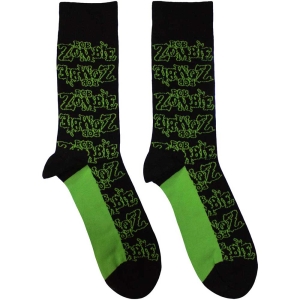 Rob Zombie - Logo Repeat Uni Bl Socks (Eu 40-45) in the group MERCHANDISE / Merch / Hårdrock at Bengans Skivbutik AB (5536186)