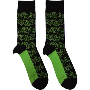 Rob Zombie - Logo Repeat Uni Bl Socks (Eu 40-45) in the group MERCHANDISE / / at Bengans Skivbutik AB (5536186)