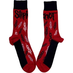 Slipknot - Tribal S Uni Red Socks (Eu 40-45) in the group MERCHANDISE / Merch / Hårdrock at Bengans Skivbutik AB (5536202)