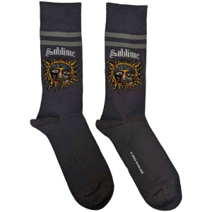 Sublime - Yellow Sun Uni Char Socks (Eu 40-45) in the group MERCHANDISE / / at Bengans Skivbutik AB (5536206)