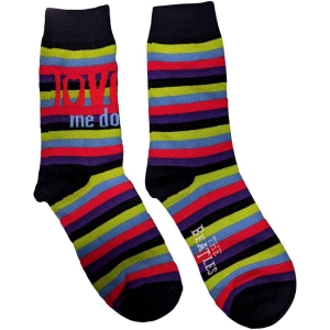 The Beatles - Love Me Do Uni Multi Socks (Eu 40-45) in the group MERCHANDISE / Merch / Pop-Rock at Bengans Skivbutik AB (5536234)