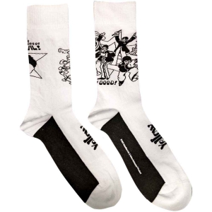 The Beatles - Good V Evil Uni Wht Socks (Eu 40-45) in the group MERCHANDISE / / at Bengans Skivbutik AB (5536250)