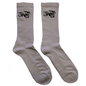 The Jam - Logo Uni Wht Socks (Eu 40-45) in the group MERCHANDISE / Strumpor / Punk at Bengans Skivbutik AB (5536254)