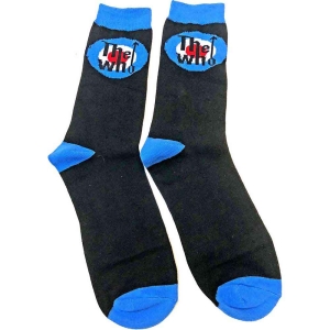 The Who - Target Logo Uni Bl Socks (Eu 40-45) in the group MERCHANDISE / Merch / Pop-Rock at Bengans Skivbutik AB (5536255)