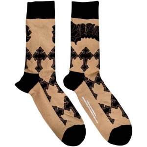 Tupac - Crosses Uni Sand Socks (Eu 40-45) in the group MERCHANDISE / Merch / Hip Hop-Rap at Bengans Skivbutik AB (5536257)