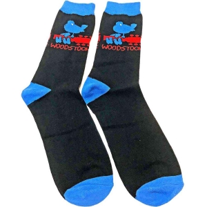 Woodstock - Logo Uni Bl Socks (Eu 40-45) in the group MERCHANDISE / Strumpor / Pop-Rock at Bengans Skivbutik AB (5536259)