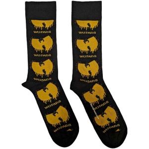 Wu-Tang Clan - Dripping Logo Uni Bl Socks (Eu 40-45) in the group MERCHANDISE / / at Bengans Skivbutik AB (5536262)