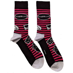 Yungblud - Symbols Uni Bl Socks (Eu 40-45) in the group MERCHANDISE / / at Bengans Skivbutik AB (5536267)