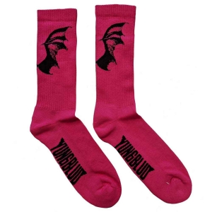 Yungblud - Life On Mars Tour Pink Socks (Eu 40-45) in the group MERCHANDISE / Merch / Pop-Rock at Bengans Skivbutik AB (5536269)