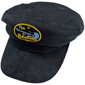 The Beatles - Oval Logo Navy Corduroy Hat:  in the group MERCHANDISE at Bengans Skivbutik AB (5536597)