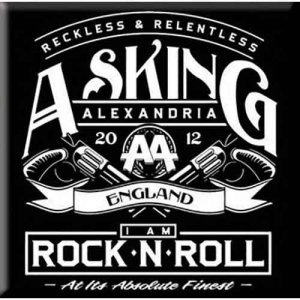Asking Alexandria - Rock N Roll Magnet in the group MERCHANDISE at Bengans Skivbutik AB (5536620)