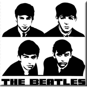 The Beatles - Portrait Magnet in the group MERCHANDISE / Merch / Pop-Rock at Bengans Skivbutik AB (5536703)