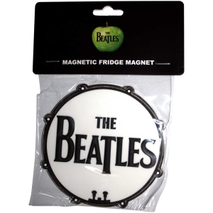 The Beatles - Drum Logo Magnet in the group MERCHANDISE / Magnet / Pop-Rock at Bengans Skivbutik AB (5536726)