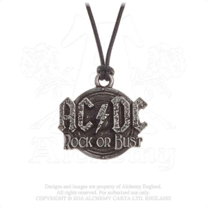 Ac/Dc - Rock Or Bust Pendant in the group MERCHANDISE / Merch / Hårdrock at Bengans Skivbutik AB (5536861)