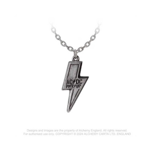 Ac/Dc - Pwr Up Flash Logo Pendant in the group MERCH / Minsishops-merch / Ac/Dc at Bengans Skivbutik AB (5536863)