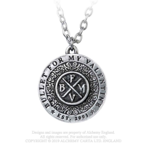 Bullet For My Valentine - Logo Pendant in the group MERCHANDISE / Merch / Hårdrock at Bengans Skivbutik AB (5536870)