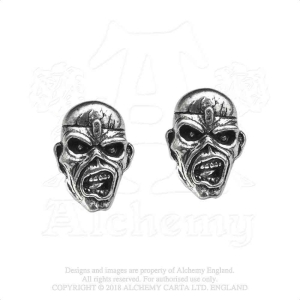 Iron Maiden - Piece Of Mind Eddie Earring in the group MERCHANDISE / Merch / Hårdrock at Bengans Skivbutik AB (5536883)