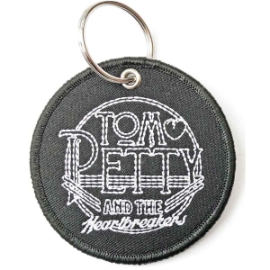 Tom Petty - Circle Logo Woven Patch Keychain in the group MERCHANDISE at Bengans Skivbutik AB (5536971)