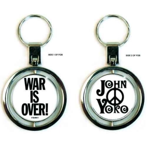 John Lennon - War Is Over Keychain Spinn in the group MERCHANDISE at Bengans Skivbutik AB (5536977)