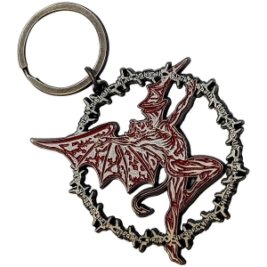 Black Sabbath - Daemon Ring Keychain in the group MERCHANDISE / Merch / Hårdrock at Bengans Skivbutik AB (5537000)