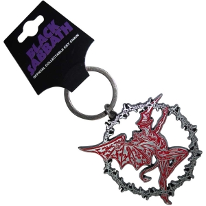 Black Sabbath - Daemon Ring Keychain in the group MERCHANDISE / Keyring / Heavy Metal at Bengans Skivbutik AB (5537000)
