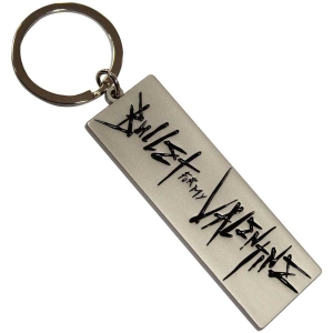 Bullet For My Valentine - Engraved Logo Keychain in the group MERCHANDISE / Merch / Hårdrock at Bengans Skivbutik AB (5537013)