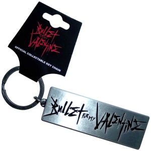 Bullet For My Valentine - Engraved Logo Keychain in the group MERCHANDISE / Keyring / Heavy Metal at Bengans Skivbutik AB (5537013)