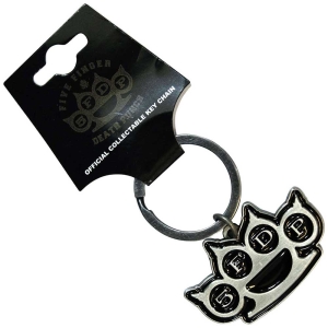 Five Finger Death Punsch - Ffdp Knuckles Cut-Out Keychain in the group MERCHANDISE / Keyring / Heavy Metal at Bengans Skivbutik AB (5537025)