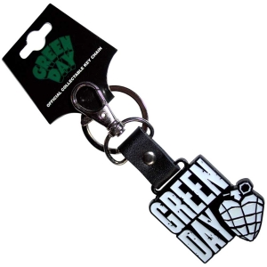 Green Day - Stacked Logo & Grenade Keychain in the group MERCHANDISE / Keyring / Punk at Bengans Skivbutik AB (5537031)