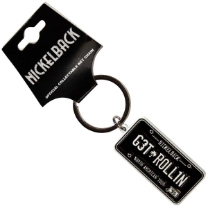 Nickelback - License Plate Keychain in the group OUR PICKS / New Merch / June at Bengans Skivbutik AB (5537067)