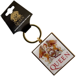 Queen - Classic Crest Keychain in the group MERCHANDISE / Keyring / Pop-Rock at Bengans Skivbutik AB (5537084)