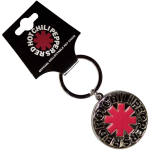 Red Hot Chili Peppers - Asterisk Logo Silver Keychain in the group MERCHANDISE / Keyring / Pop-Rock at Bengans Skivbutik AB (5537087)
