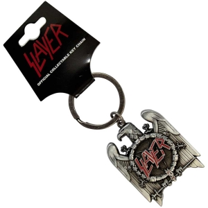 Slayer - Silver Eagle V2 V Keychain in the group MERCHANDISE / Keyring / Heavy Metal at Bengans Skivbutik AB (5537093)