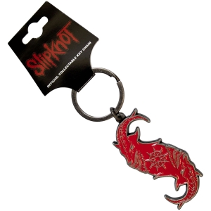 Slipknot - Red Goat S Keychain in the group MERCHANDISE / Keyring / Heavy Metal at Bengans Skivbutik AB (5537101)