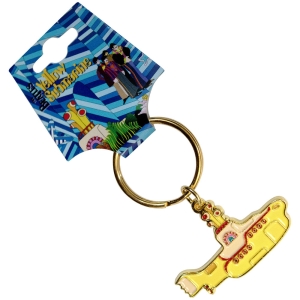 The Beatles - The Yellow Submarine Keychain in the group MERCHANDISE / Keyring / Pop-Rock at Bengans Skivbutik AB (5537120)