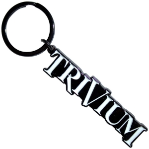 Trivium - Logo Black Keychain in the group MERCHANDISE / Merch / Hårdrock at Bengans Skivbutik AB (5537128)