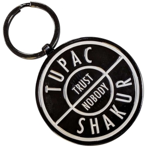 Tupac - Trust Nobody Keychain in the group MERCHANDISE / Merch / Hip Hop-Rap at Bengans Skivbutik AB (5537135)