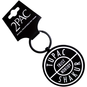 Tupac - Trust Nobody Keychain in the group MERCHANDISE / Keyring / Hip Hop-Rap at Bengans Skivbutik AB (5537135)