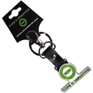 Type O Negative - Negative Emblem & Text Logo Keychain in the group MERCHANDISE / Keyring / Heavy Metal at Bengans Skivbutik AB (5537139)