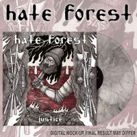 Hate Forest - Justice (Marbled Vinyl Lp) in the group OUR PICKS / Friday Releases / Friday the 28th of June 2024 at Bengans Skivbutik AB (5537151)